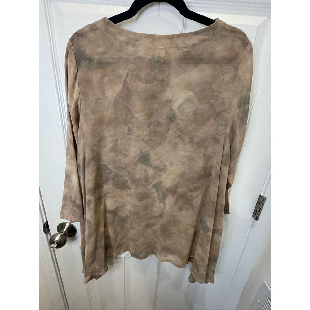 Bonnie Strauss women’s silk button up blouse small - Picture 2 of 6